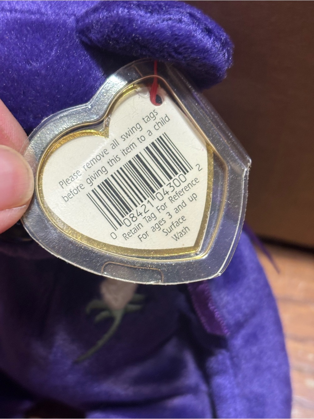 Ty Beanie Baby Princess Diana memorial bear - Picture 3 of 6